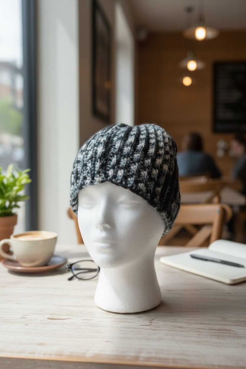 Custom crochet beanies